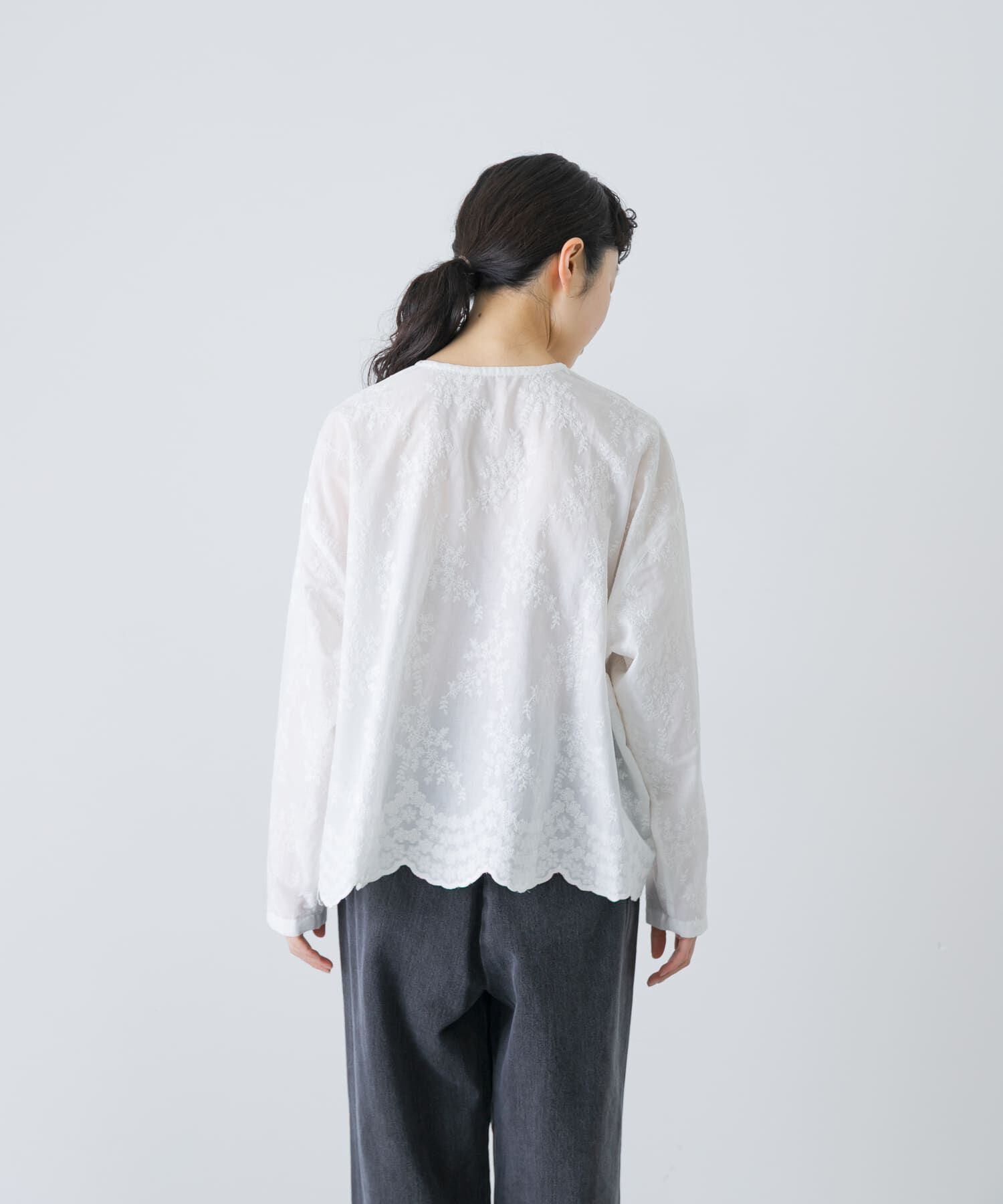 かぐれ「エンブロイダリーブラウス」|シャツ・ブラウス|