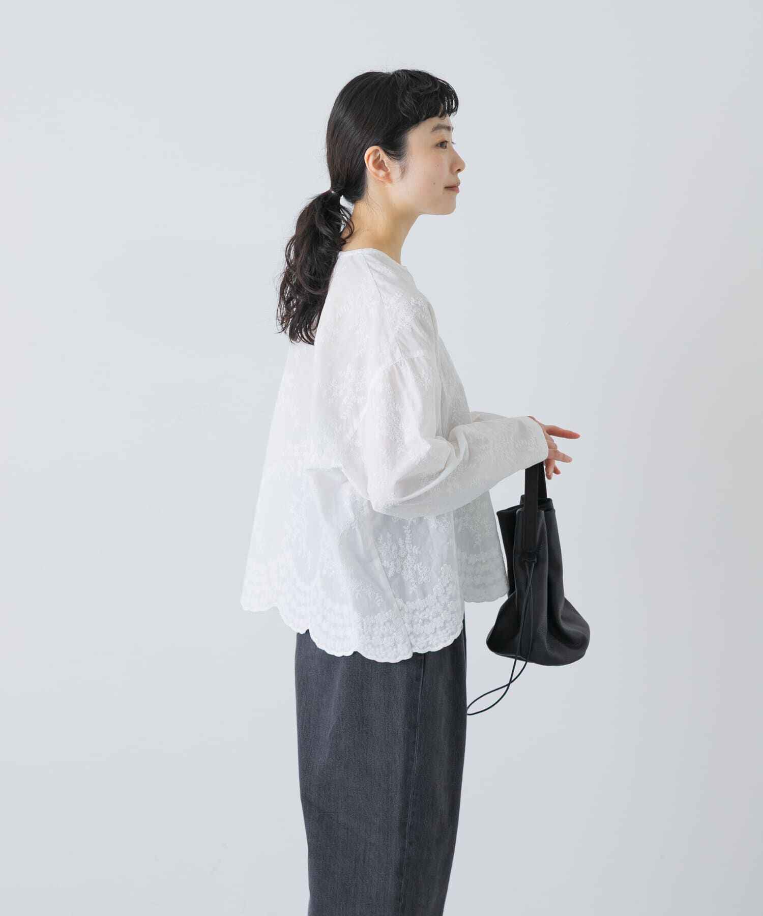 かぐれ「エンブロイダリーブラウス」|シャツ・ブラウス|