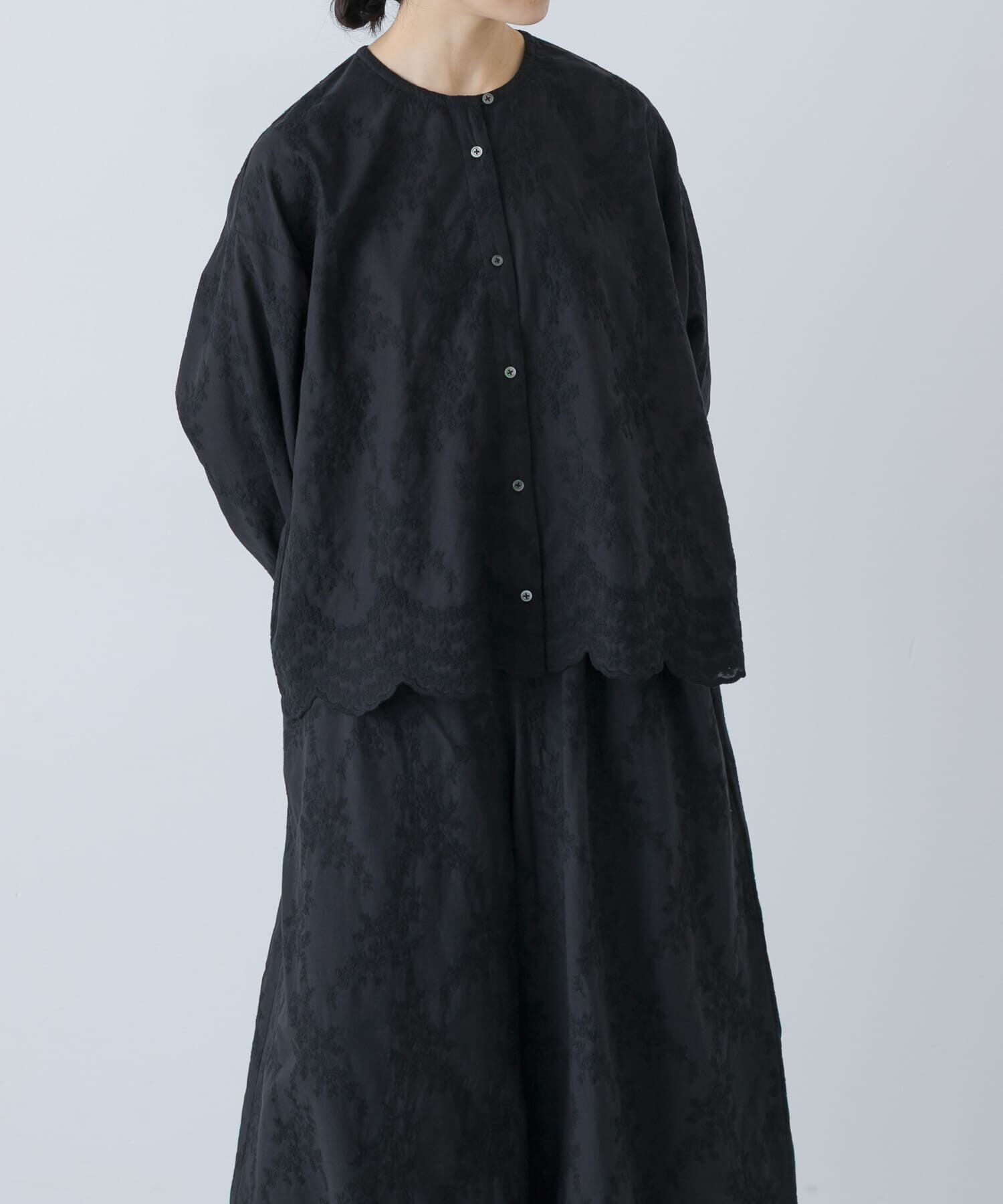 かぐれ「エンブロイダリーブラウス」|シャツ・ブラウス|