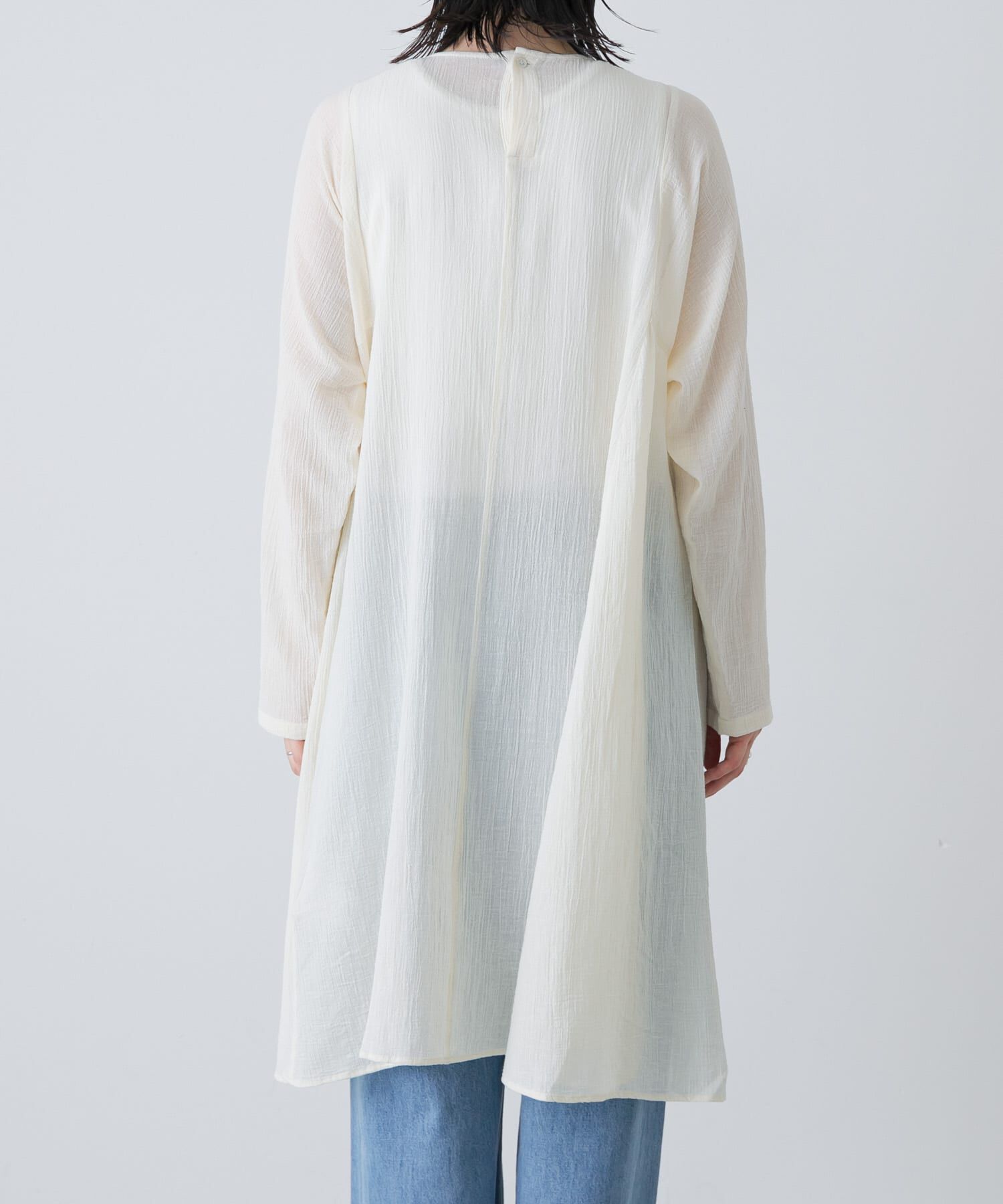 かぐれ「ボイルフレアチュニック」|チュニック|