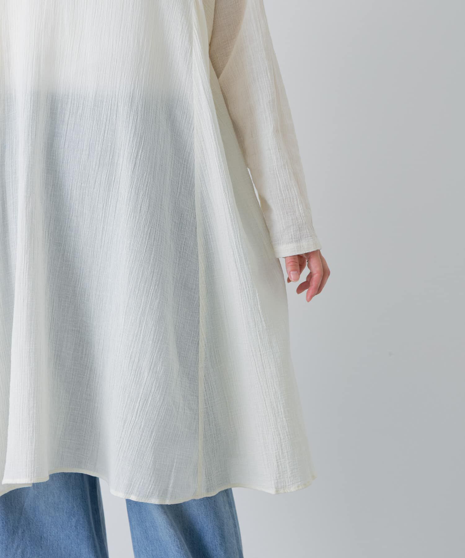 かぐれ「ボイルフレアチュニック」|チュニック|