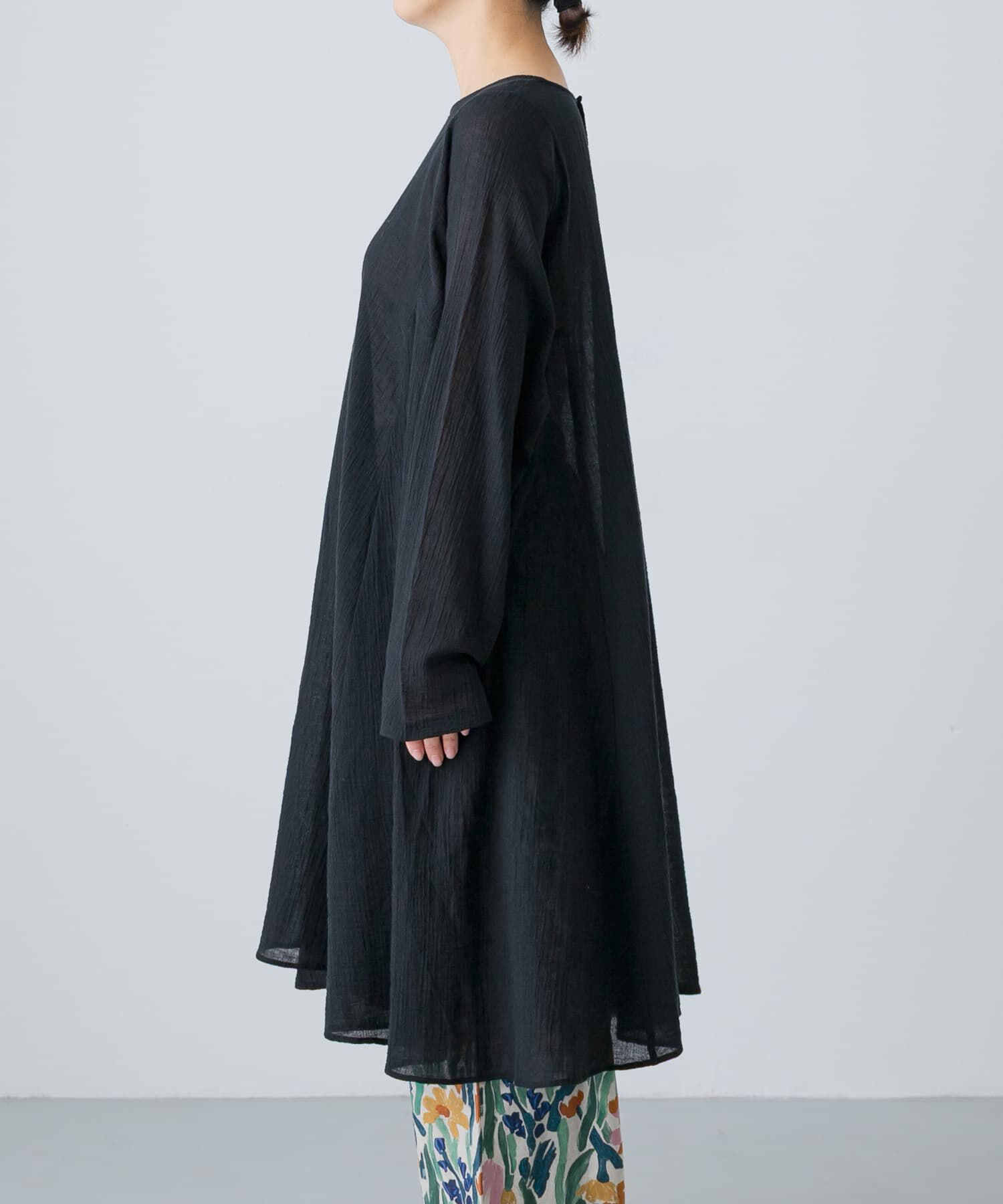 かぐれ「ボイルフレアチュニック」|チュニック|