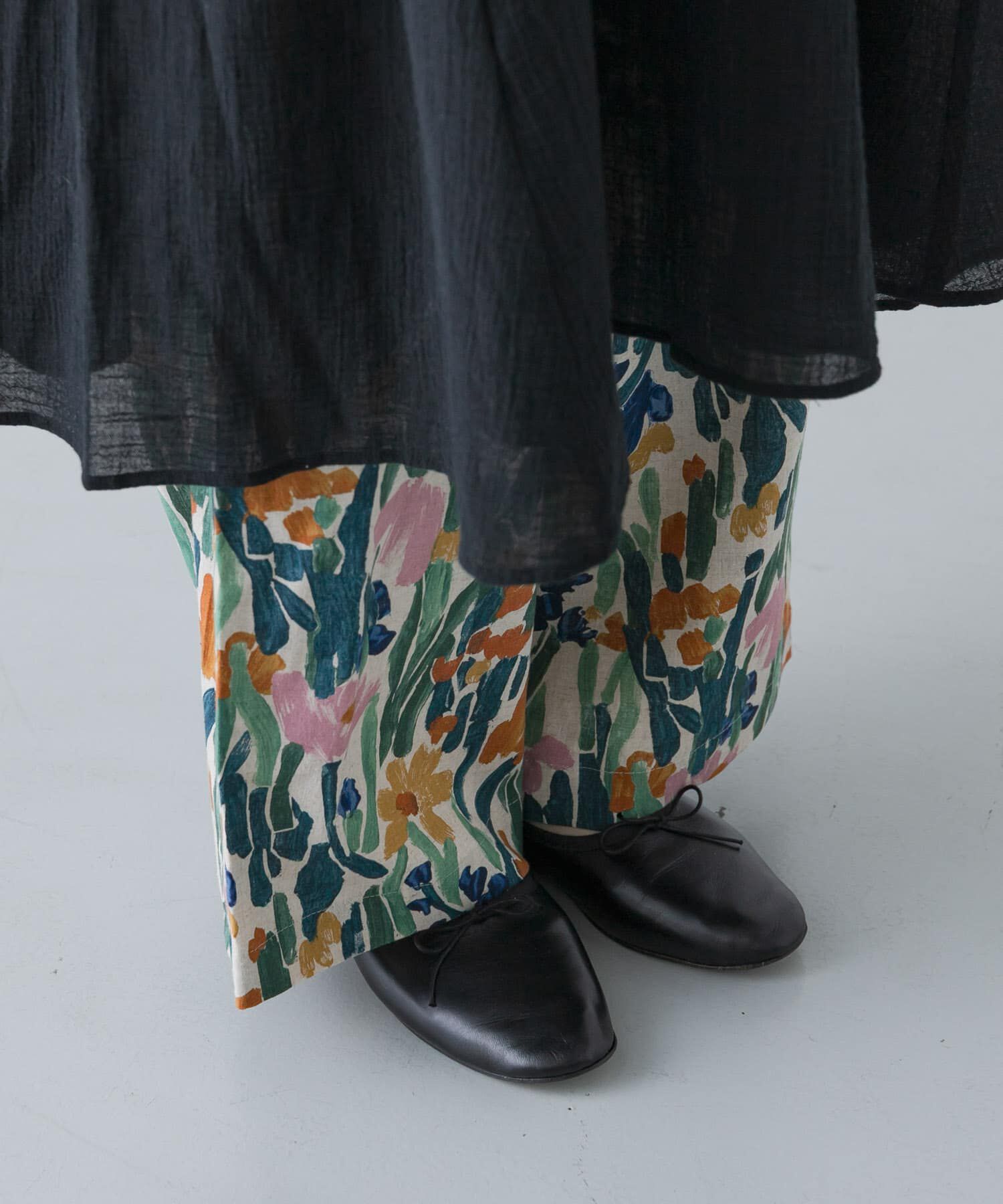 かぐれ「ボイルフレアチュニック」|チュニック|