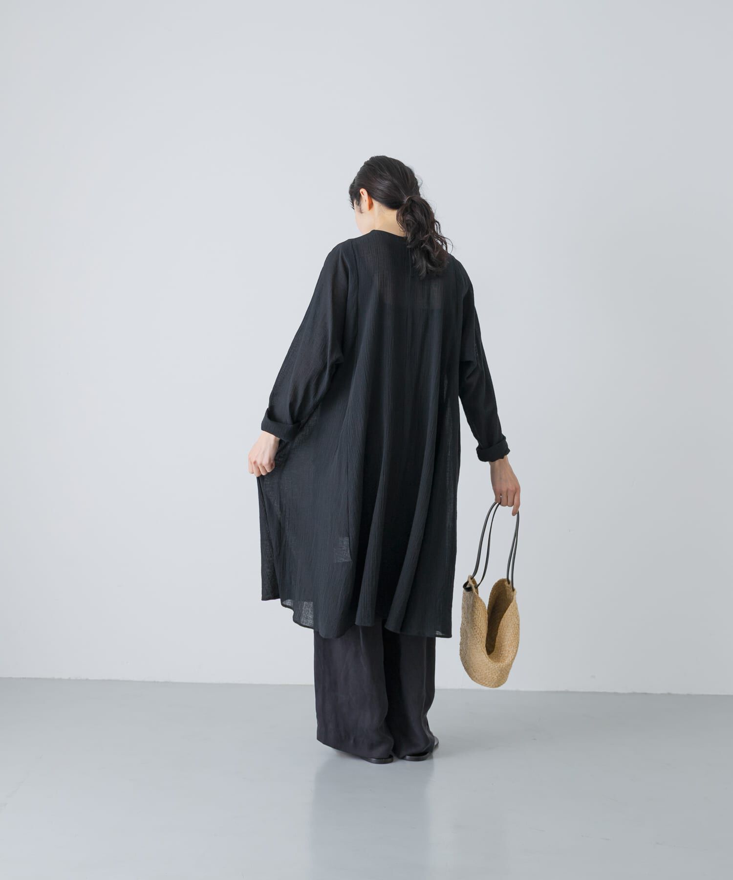 かぐれ「ボイルフレアチュニック」|チュニック|