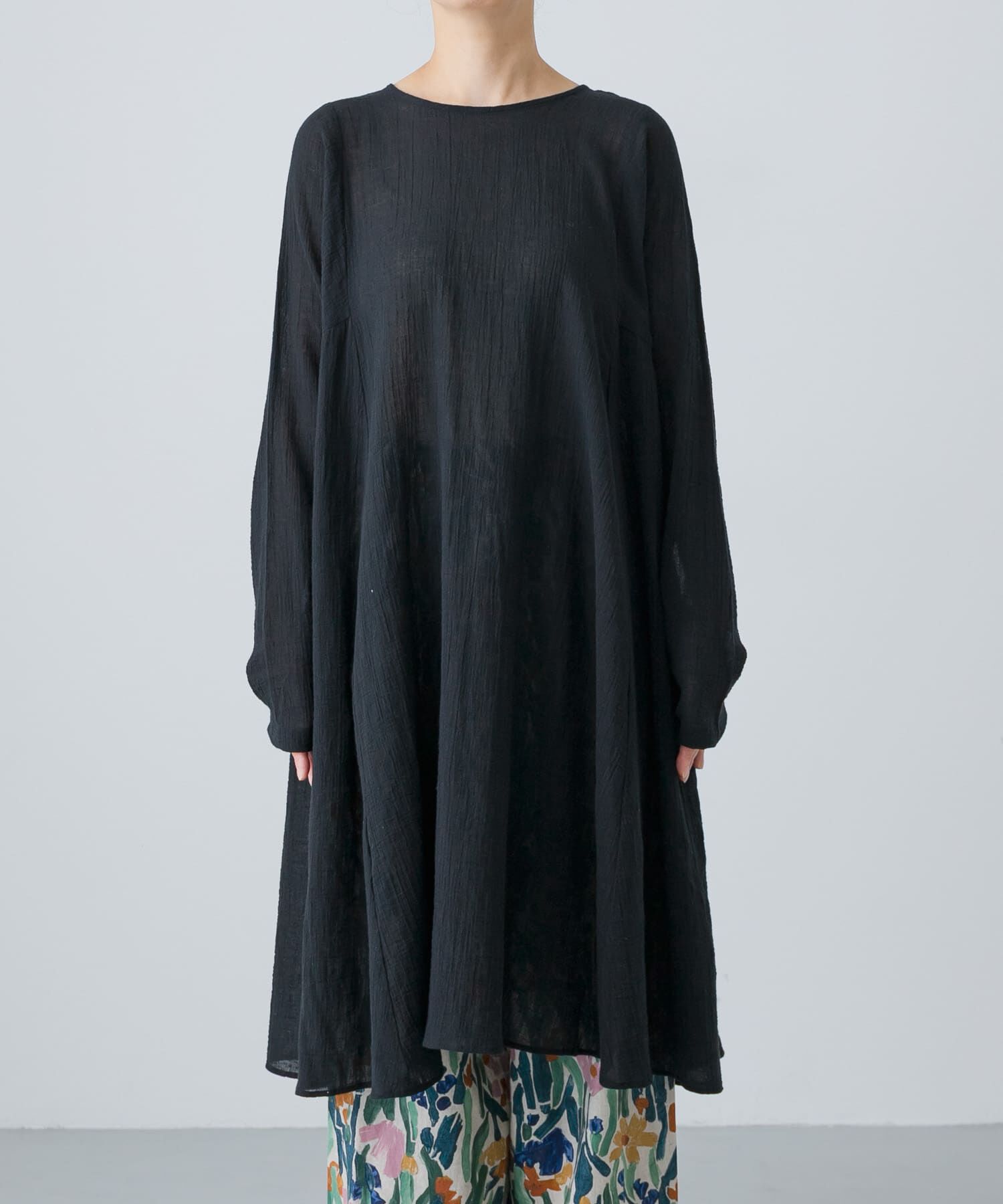 かぐれ「ボイルフレアチュニック」|チュニック|