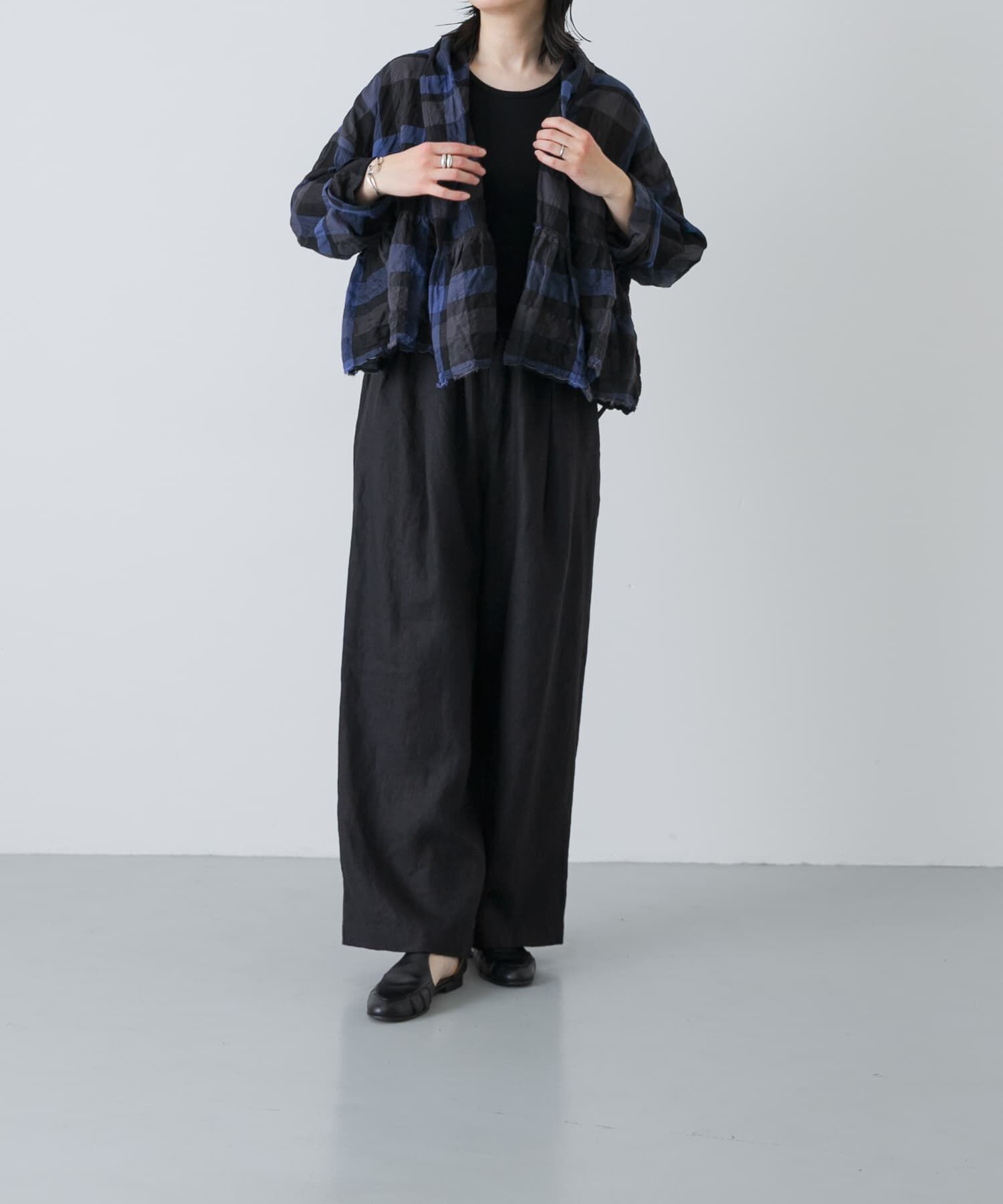 かぐれ「リネンストレートイージーパンツ」|その他|