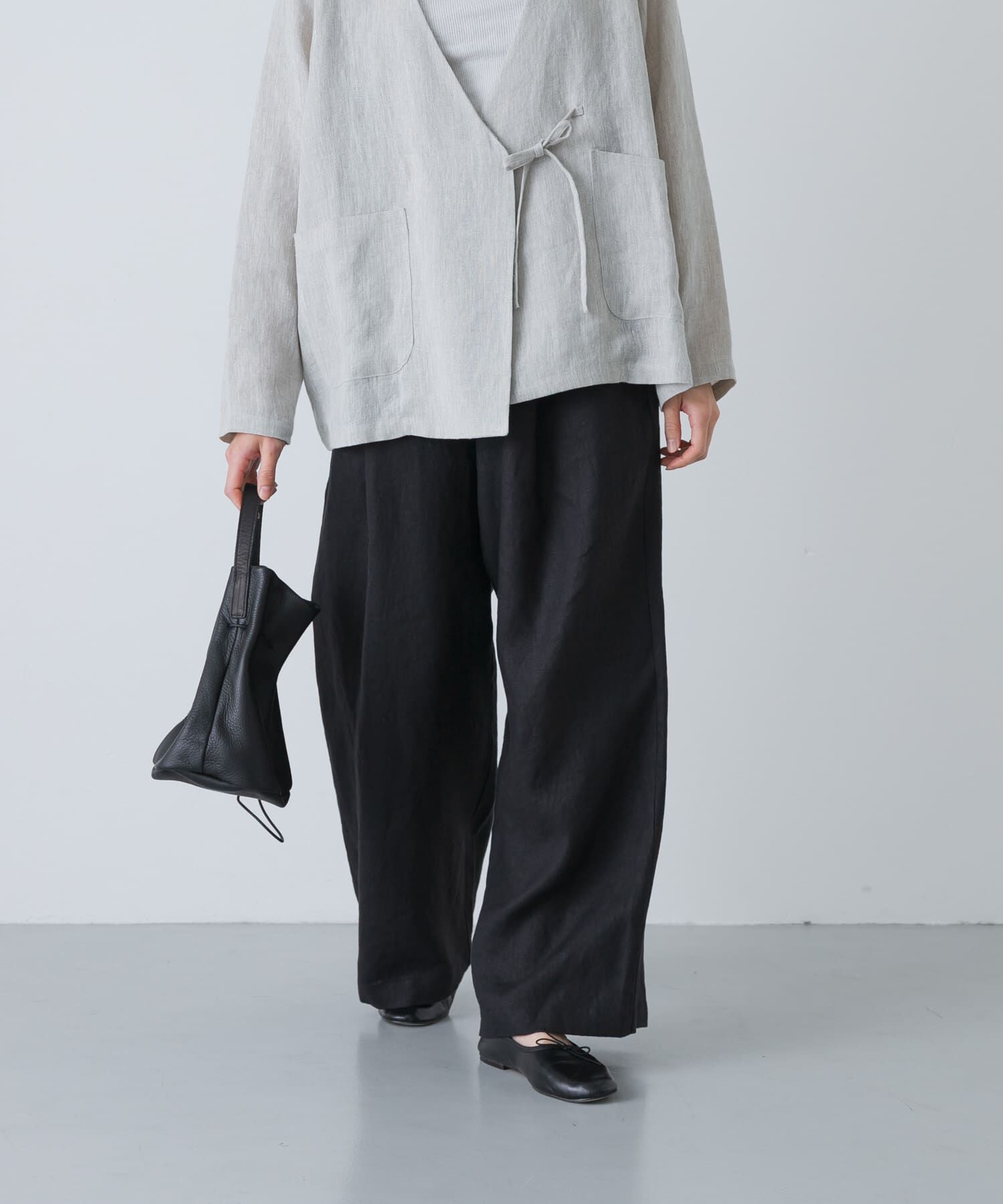 かぐれ「リネンストレートイージーパンツ」|その他|