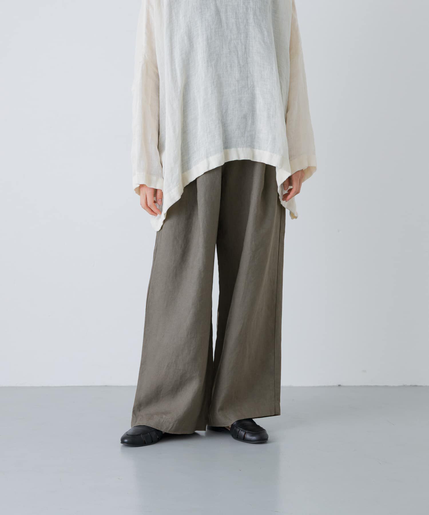 かぐれ「リネンストレートイージーパンツ」|その他|