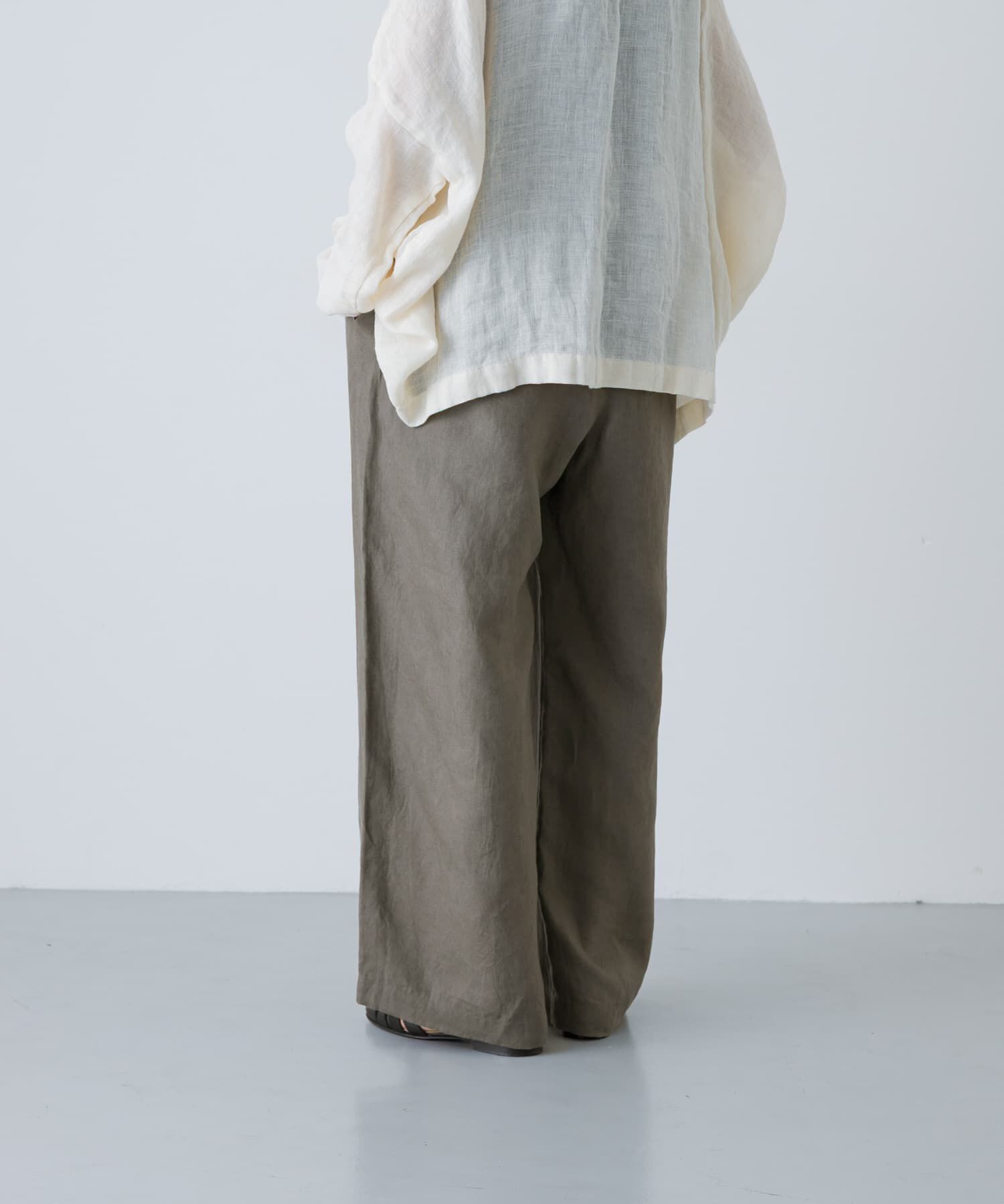 かぐれ「リネンストレートイージーパンツ」|その他|