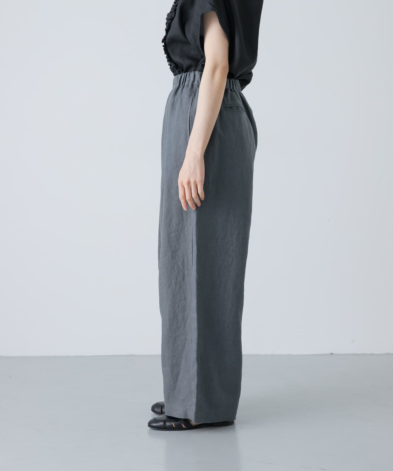 かぐれ「リネンストレートイージーパンツ」|その他|
