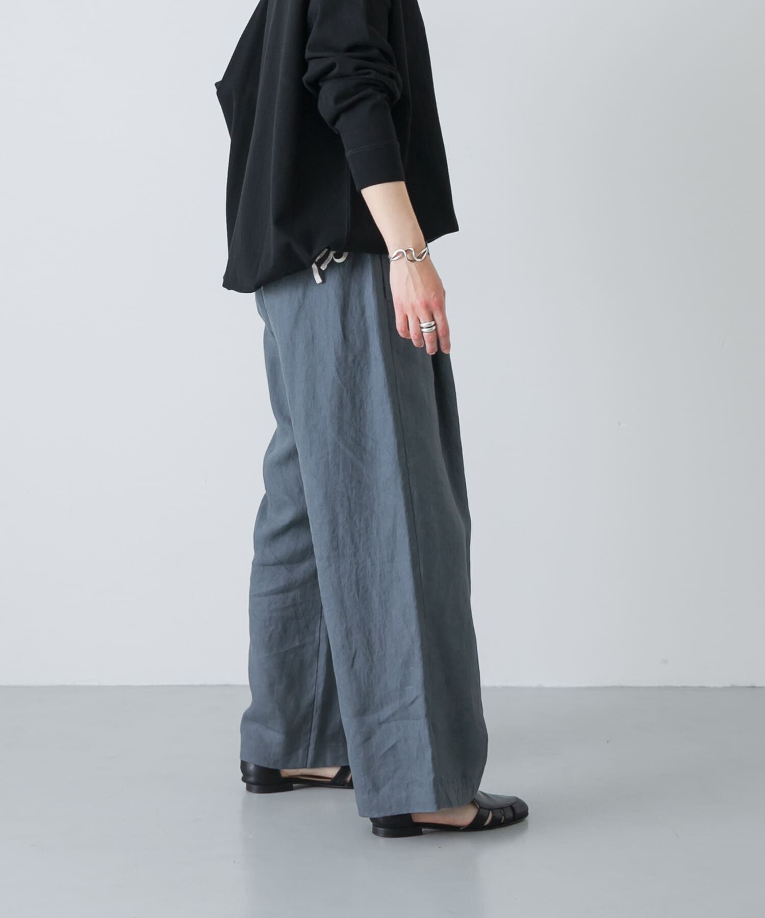 かぐれ「リネンストレートイージーパンツ」|その他|