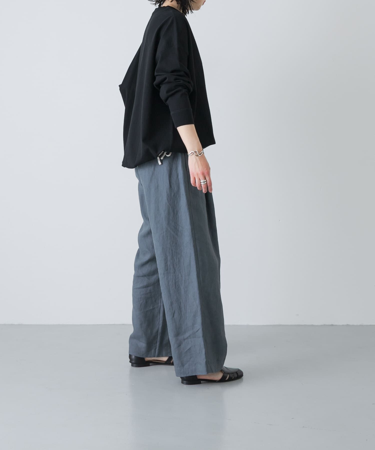 かぐれ「リネンストレートイージーパンツ」|その他|