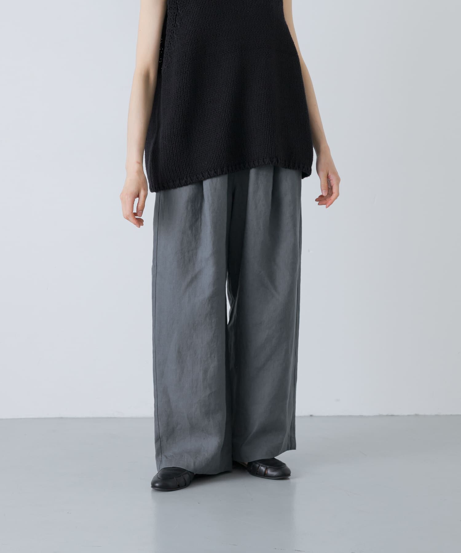 かぐれ「リネンストレートイージーパンツ」|その他|