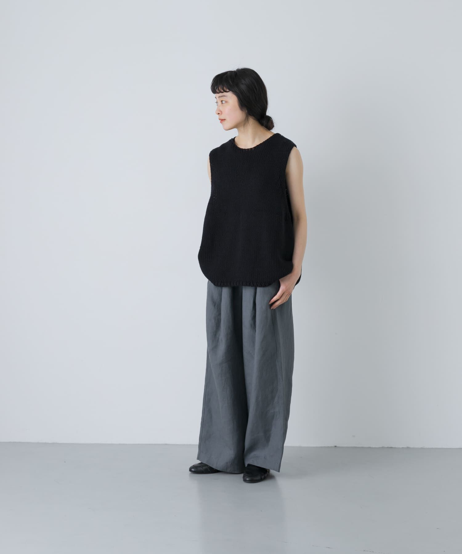 かぐれ「リネンストレートイージーパンツ」|その他|