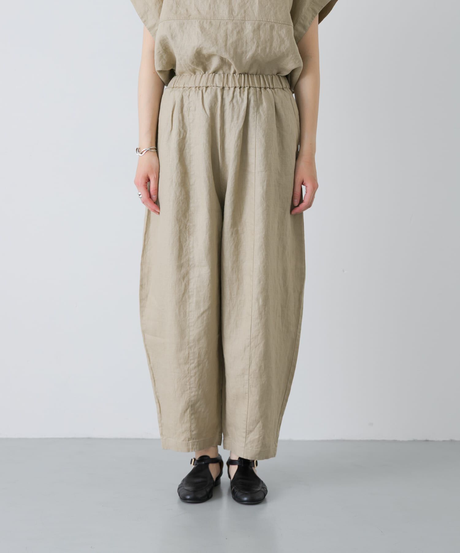 かぐれ「リネンボリュームパンツ」|その他|