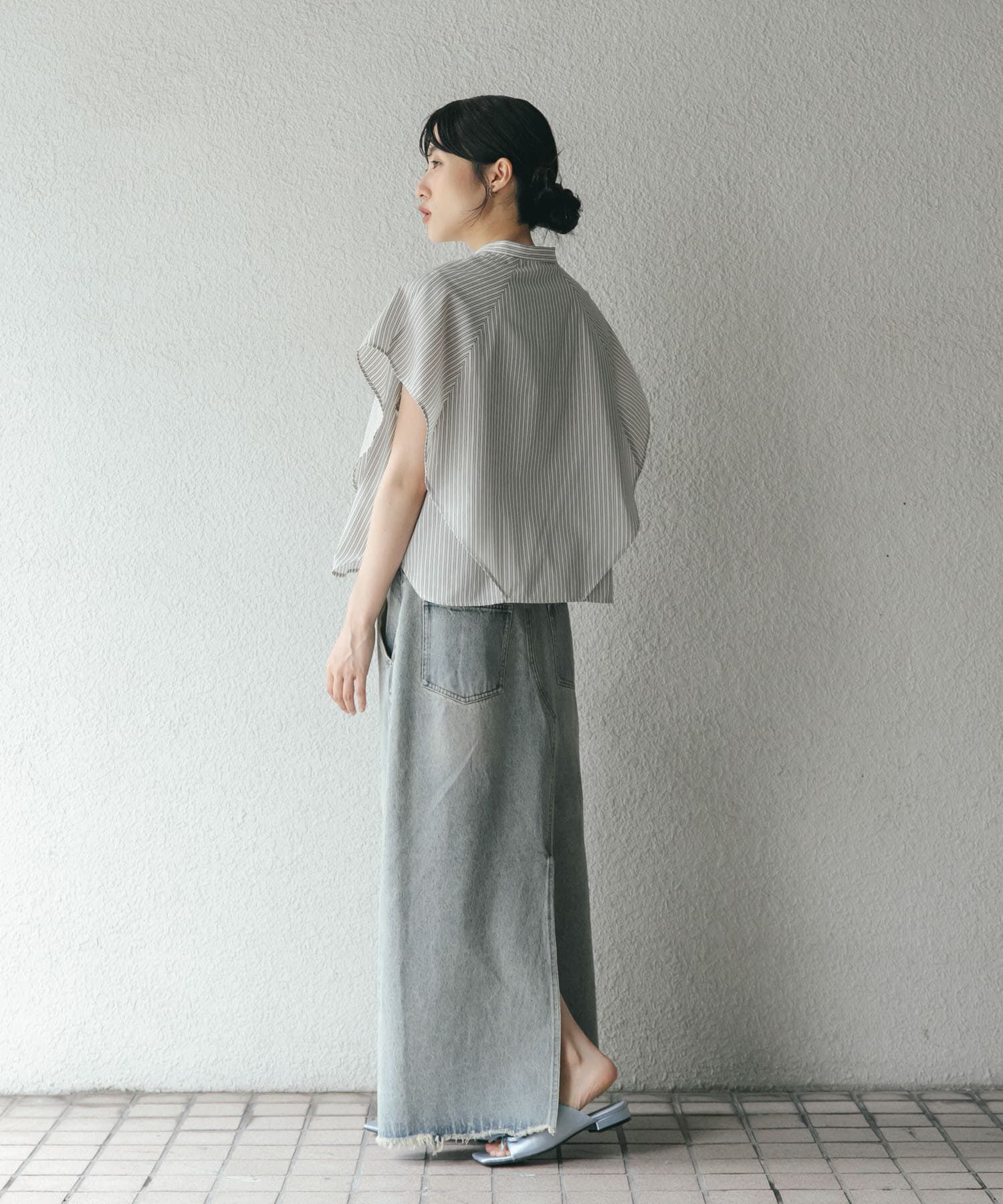  「BOXストライプシャツ」|シャツ・ブラウス|