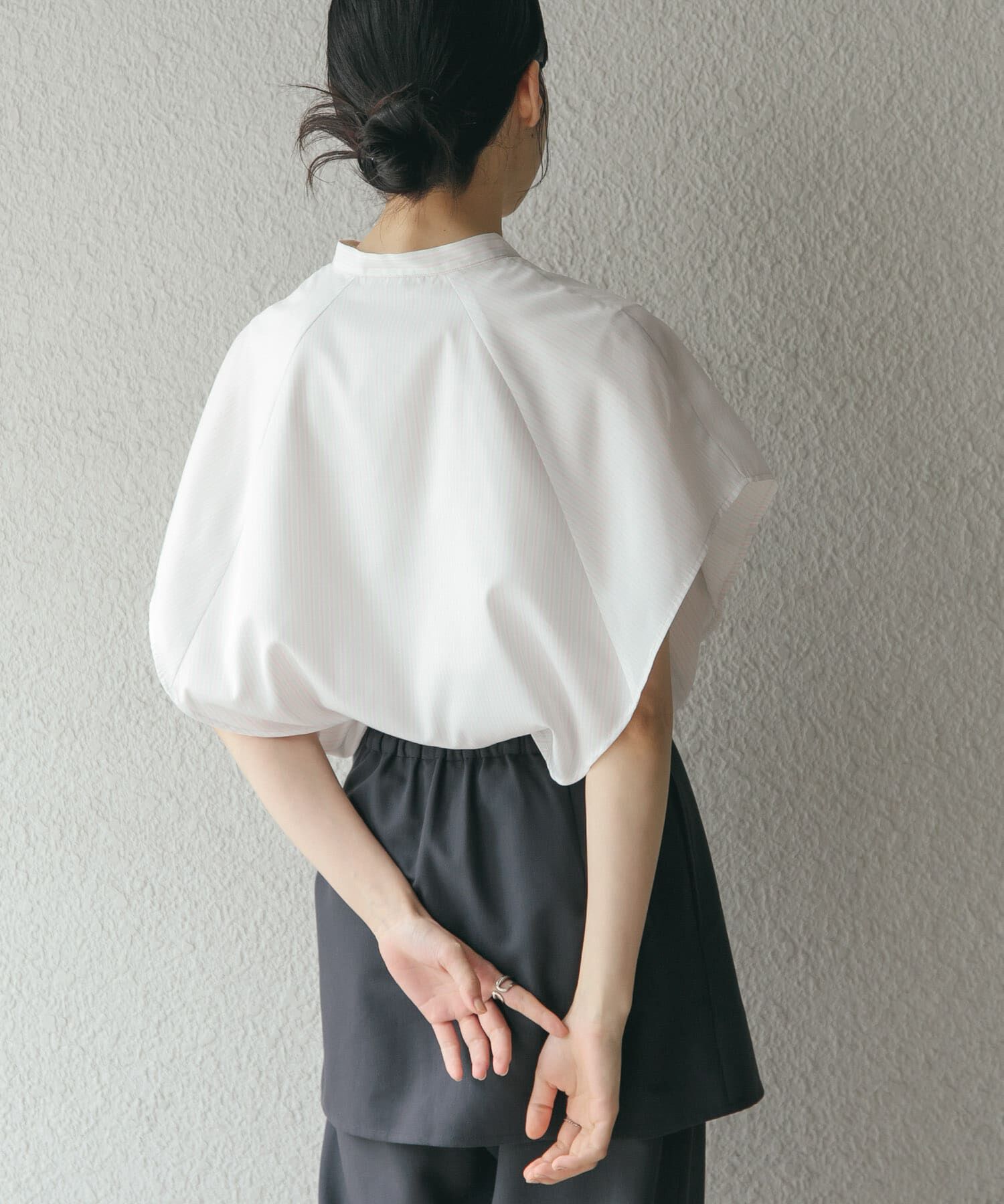  「BOXストライプシャツ」|シャツ・ブラウス|