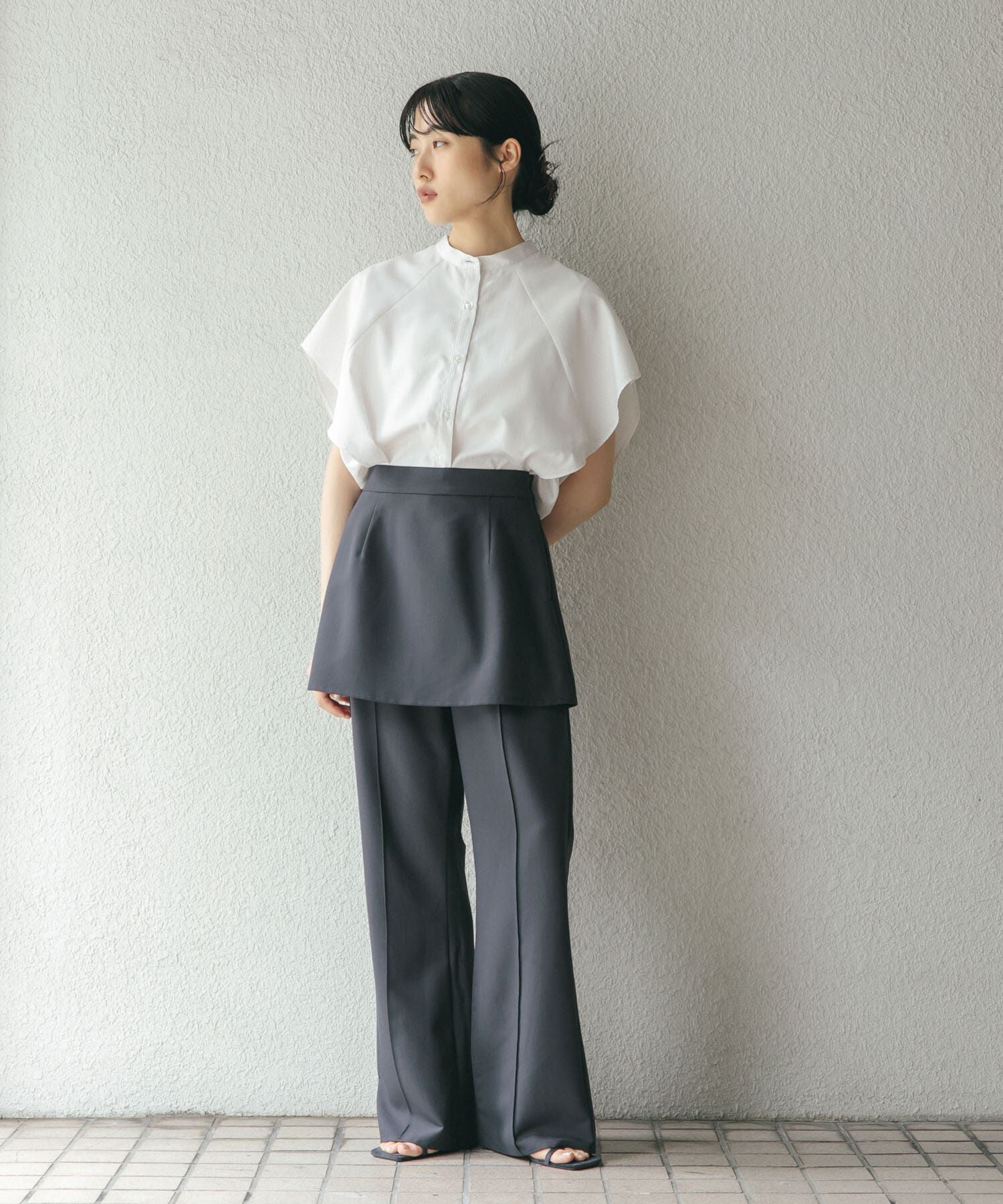  「BOXストライプシャツ」|シャツ・ブラウス|