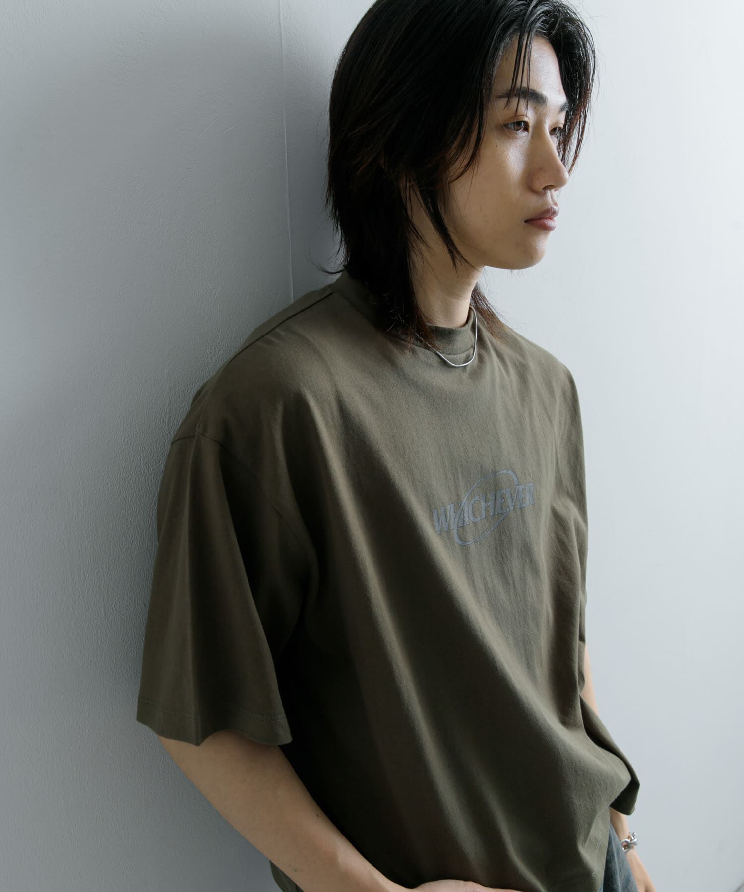 SENSE OF PLACE by URBAN RESEARCH「ロゴグラフィックボクシーTシャツ(5分袖)」|Tシャツ・カットソー|