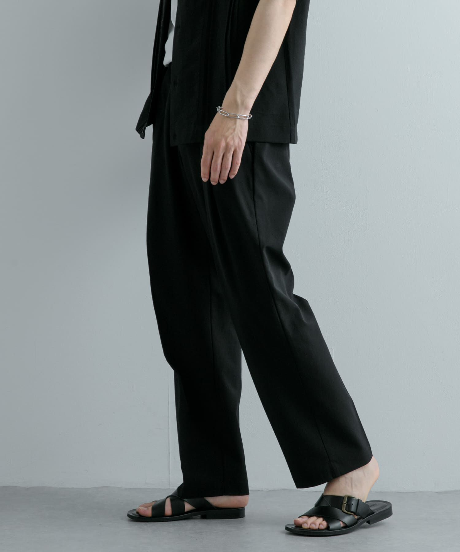 SENSE OF PLACE by URBAN RESEARCH「『セットアップ対応』 『UR TECH DRYLUXE』リネンライクテーパードパンツ」|その他|