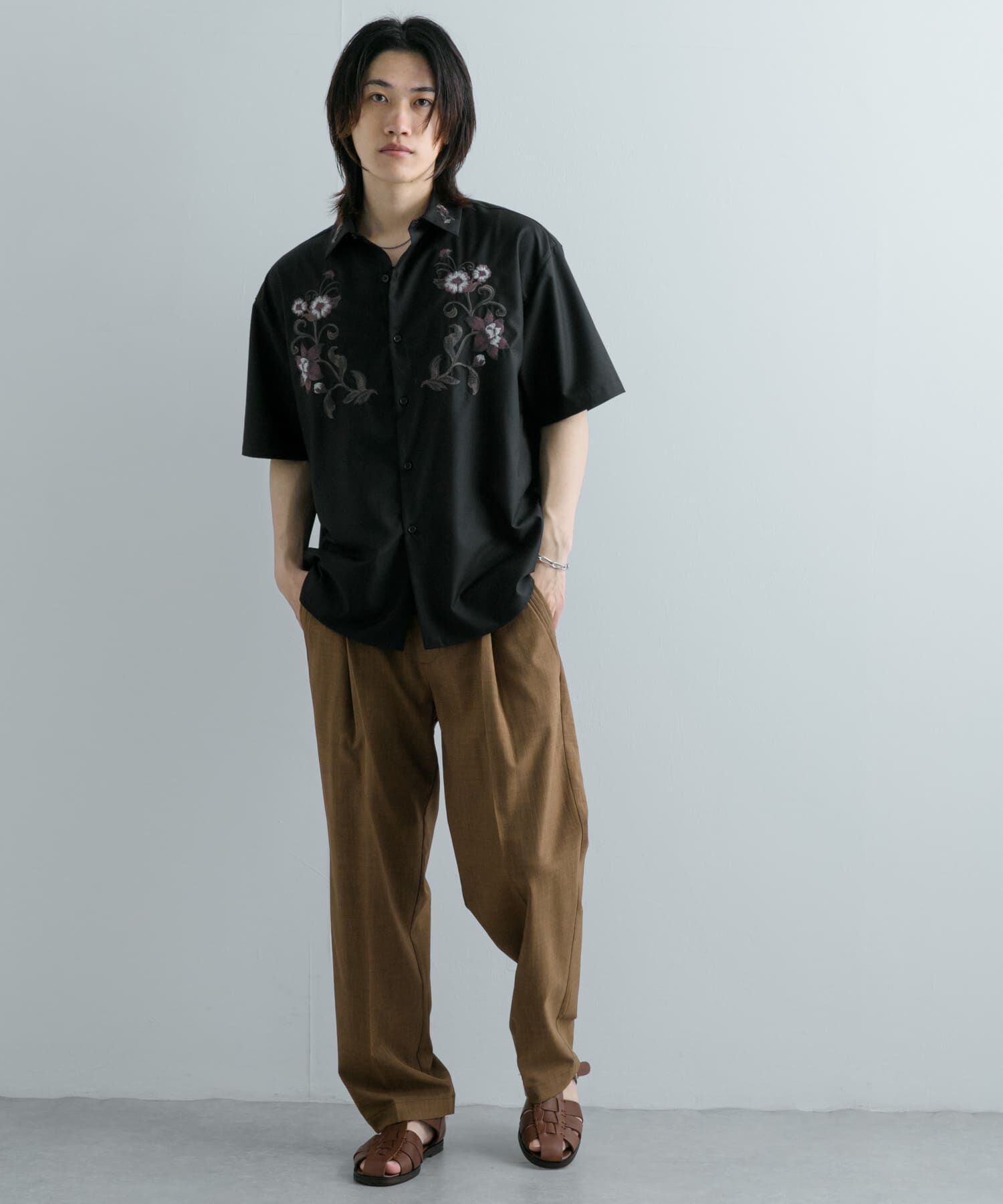 SENSE OF PLACE by URBAN RESEARCH「『セットアップ対応』 『UR TECH DRYLUXE』リネンライクテーパードパンツ」|その他|