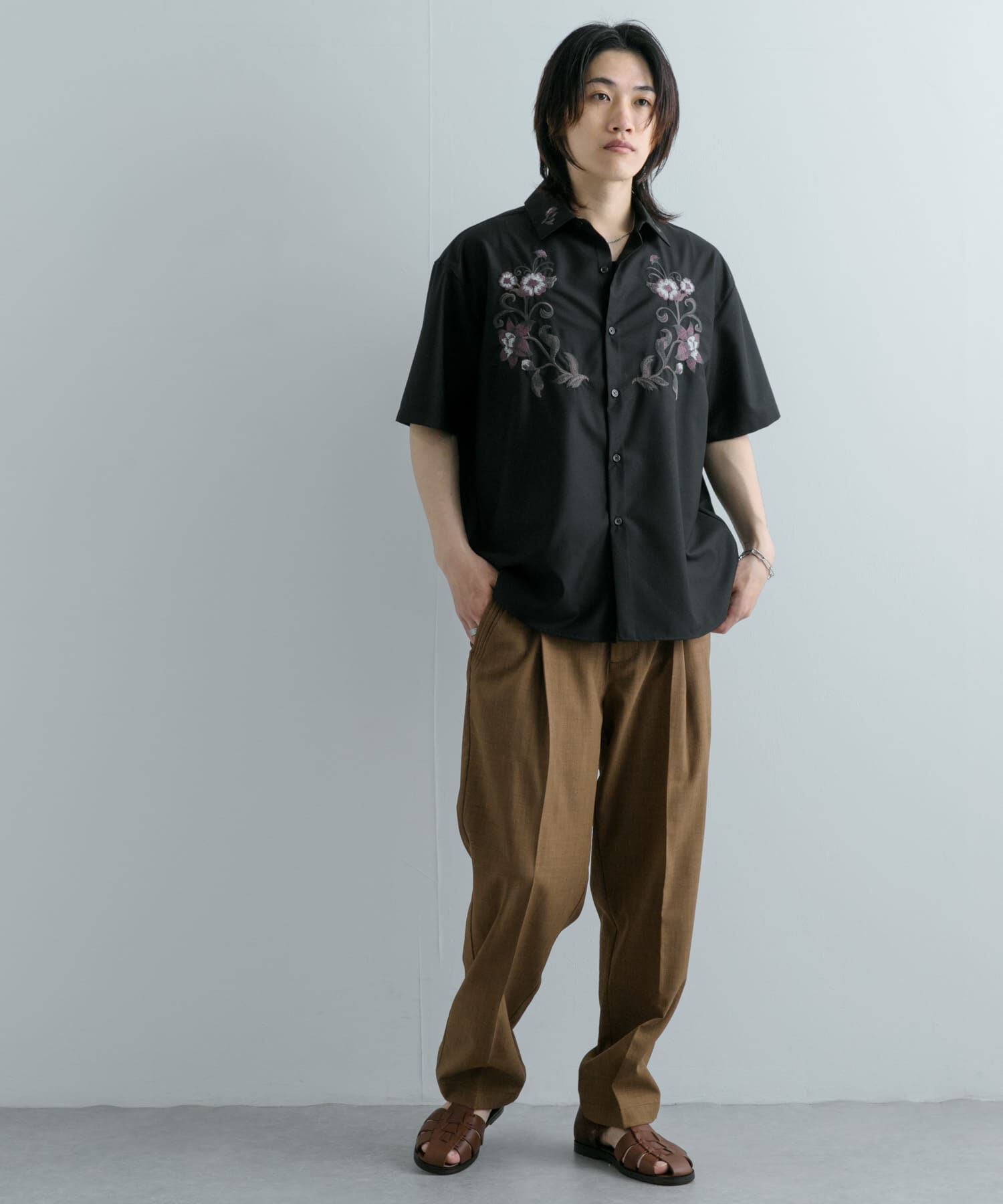 SENSE OF PLACE by URBAN RESEARCH「『セットアップ対応』 『UR TECH DRYLUXE』リネンライクテーパードパンツ」|その他|