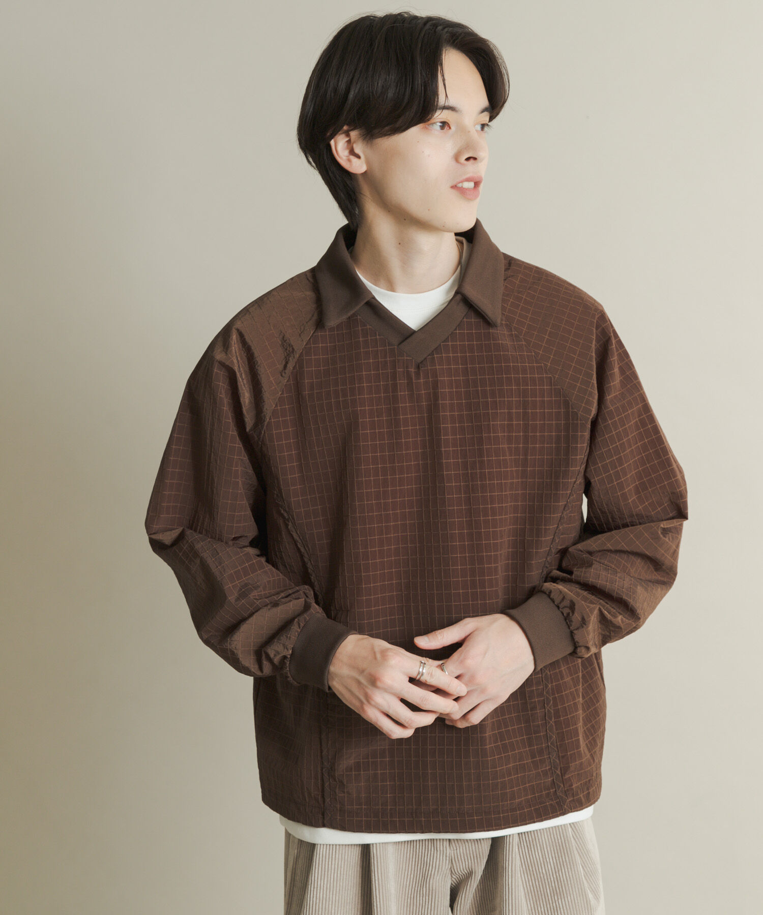 SENSE OF PLACE by URBAN RESEARCH「リップストップナイロンプルオーバー」|その他|