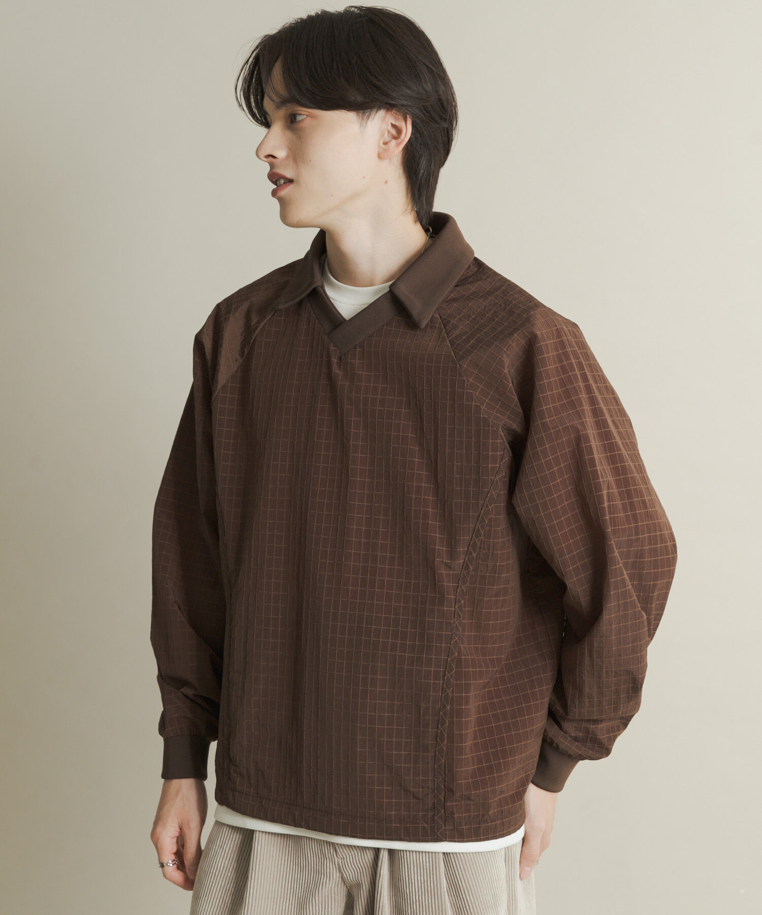 SENSE OF PLACE by URBAN RESEARCH「リップストップナイロンプルオーバー」|その他|