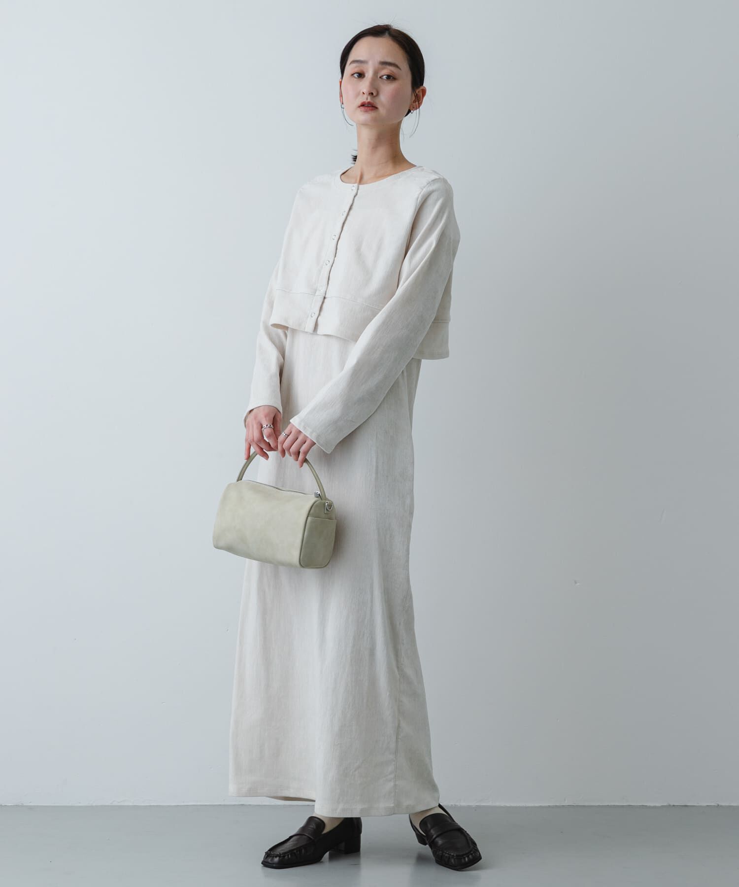 SENSE OF PLACE by URBAN RESEARCH「ラウンドスクエアソフトバッグ」|ハンドバッグ|