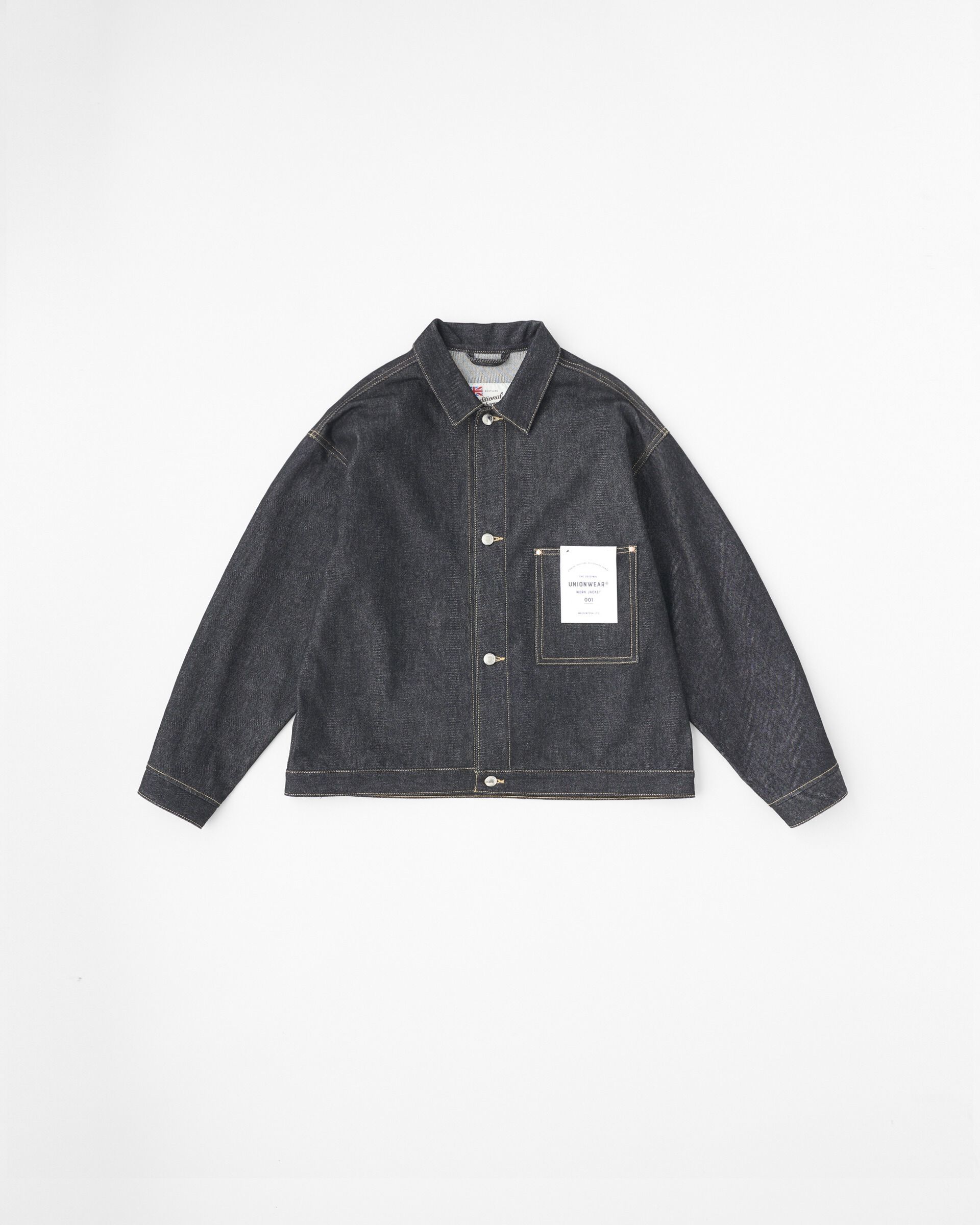 Traditional Weatherwear「【UNIONWEAR】WORK JACKET 001D」|その他|ﾌﾞﾗｯｸ&times;ｼﾙﾊﾞｰ釦
