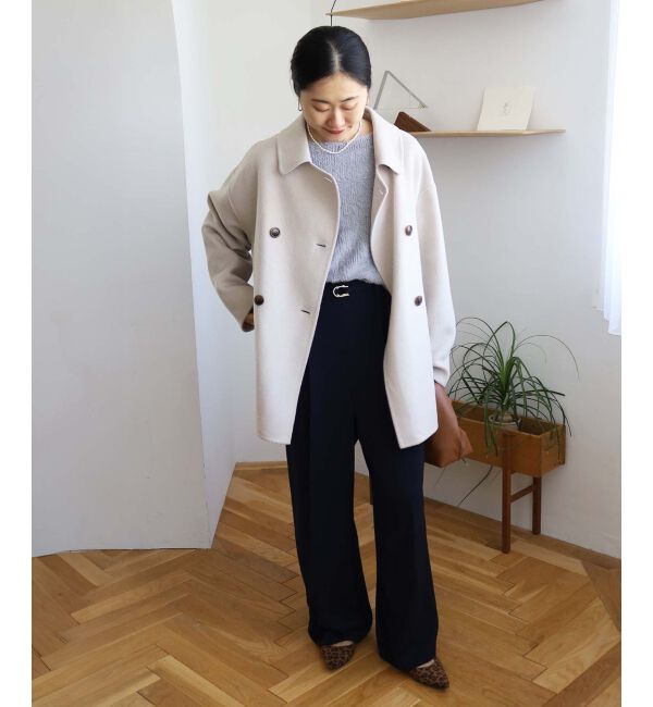 le.coeur blanc「《手洗い可能》シャギードルマンプルオーバー」|プルオーバー|