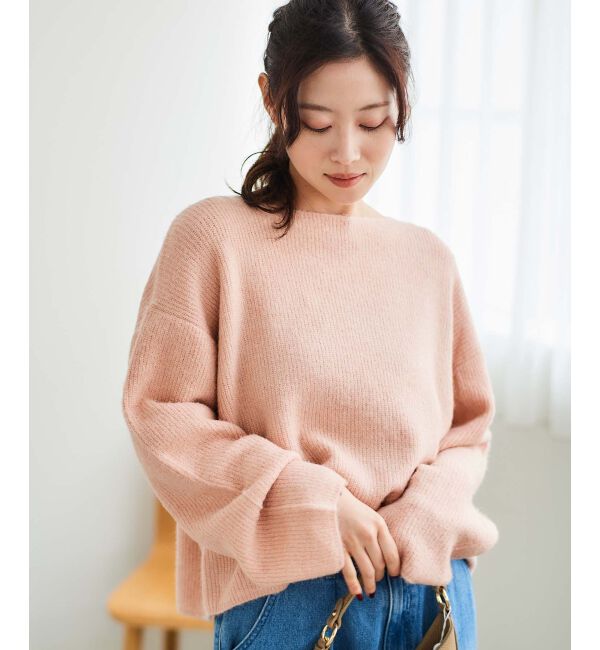 le.coeur blanc「ラメ畦ニットプルオーバー」|ニット・セーター|