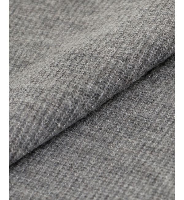 le.coeur blanc「ラメ畦ニットプルオーバー」|ニット・セーター|