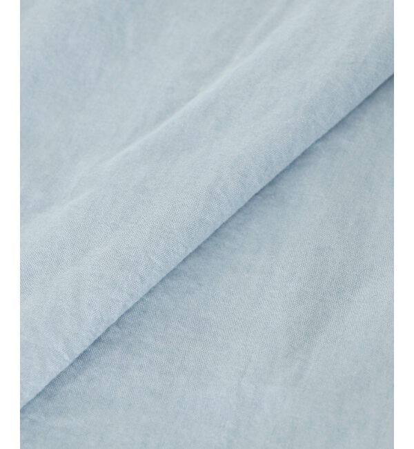 le.coeur blanc「《WEB限定アイテム》バックデザインオーバーデニムシャツ」|シャツ・ブラウス|