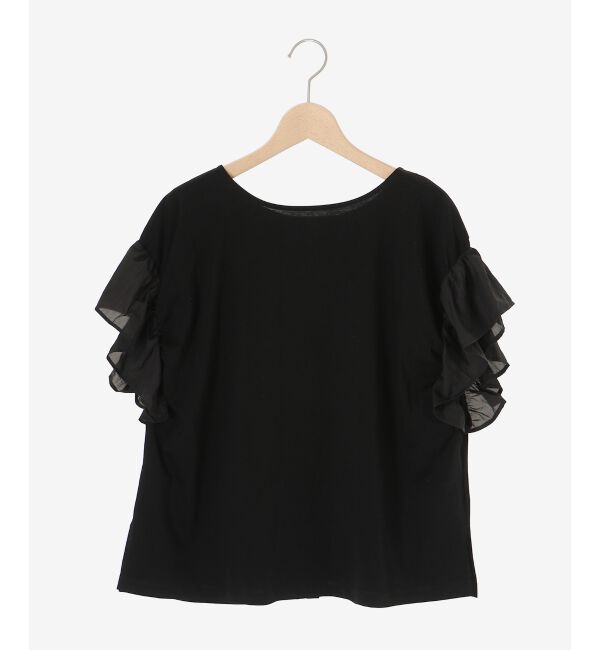  「コットンシルケットコンビカットプルオーバー」|プルオーバー|