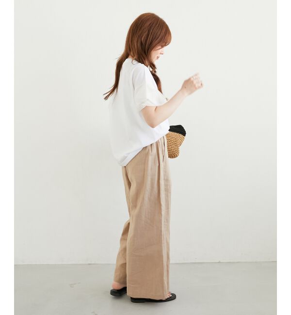  「《手洗い可能》チュールねじりスリーブフレンチプルオーバー」|プルオーバー|