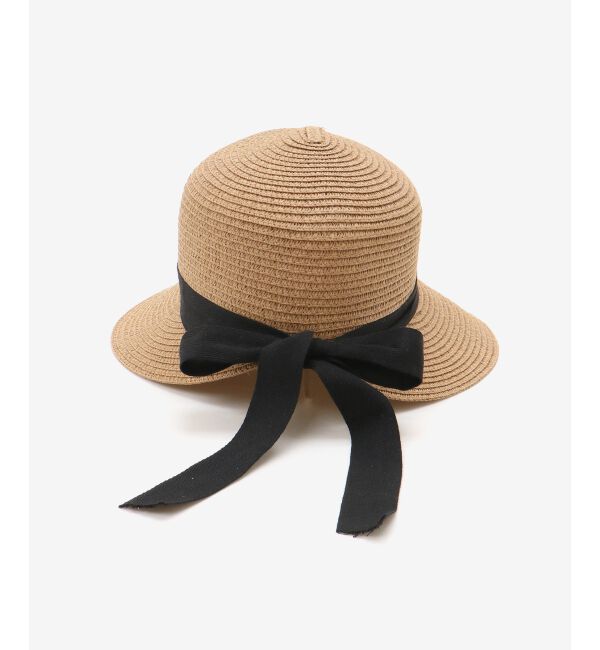  「《WEB限定アイテム》ペーパーリボンハット」|ハット|