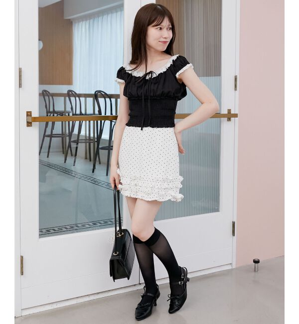  「ホイップフリルスカパン」|スカート|