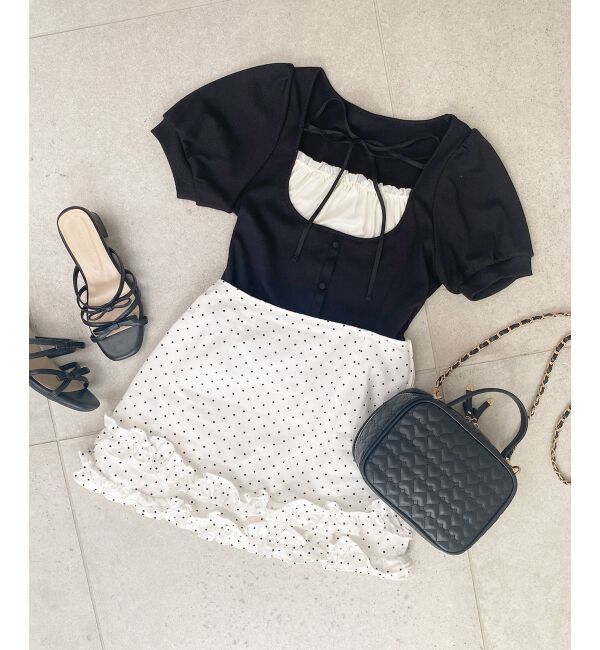  「ホイップフリルスカパン」|スカート|