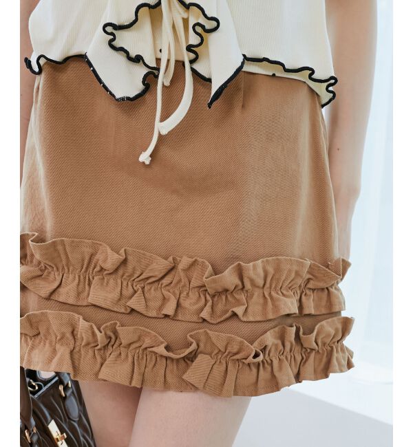  「ホイップフリルスカパン」|スカート|