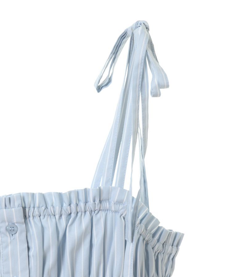 earth music&ecology「ギャザーティアードキャミドレ」|ワンピース|