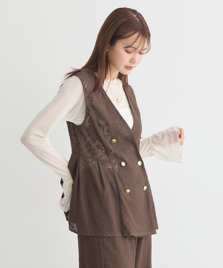 earth music&ecology「レースジレ」|ベスト・ジレ|