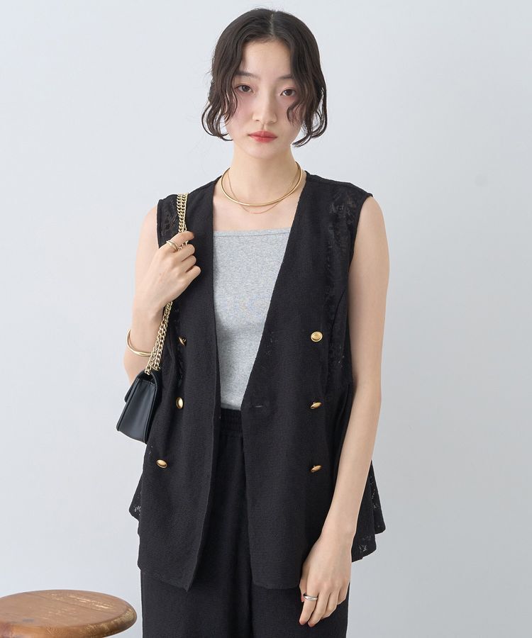 earth music&ecology「レースジレ」|ベスト・ジレ|