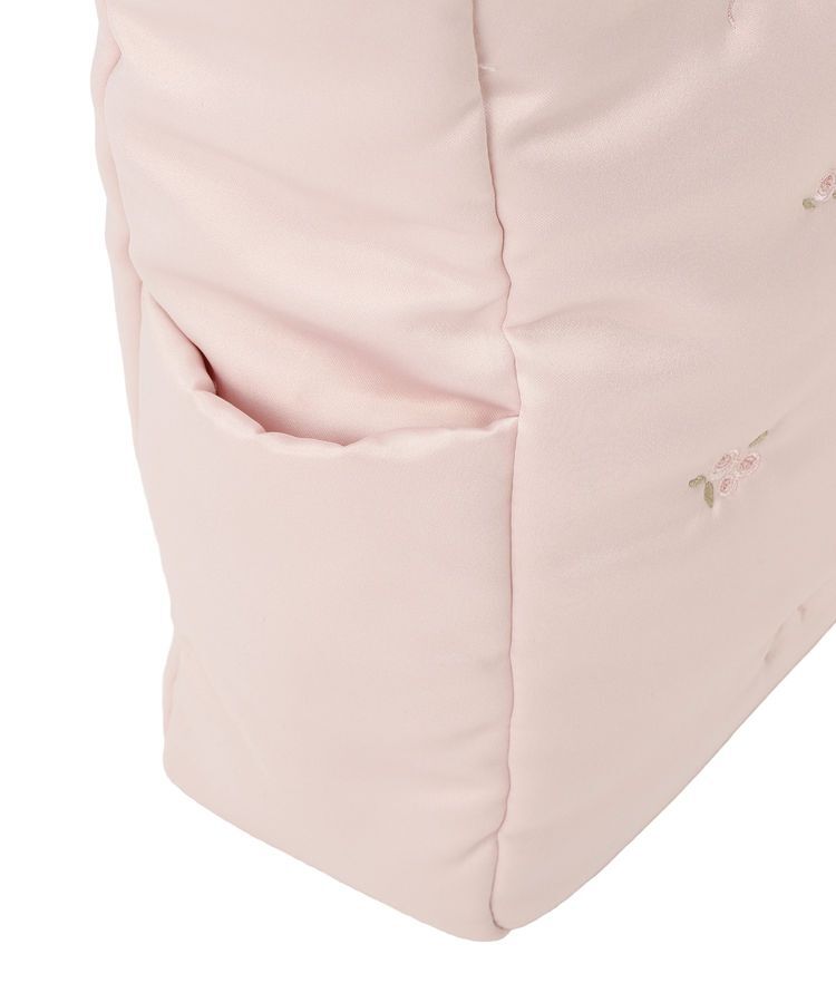 Maison de FLEUR「ローズリボン刺繍パファートートバッグ」|トートバッグ|