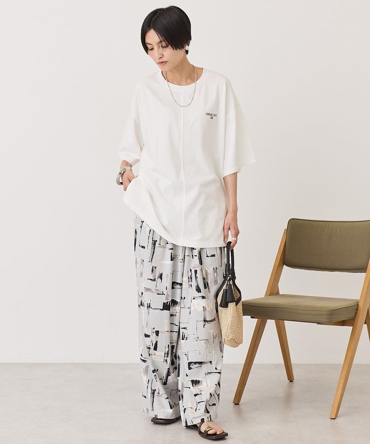 AMERICAN HOLIC「バックロゴルーズTシャツ」|Tシャツ・カットソー|