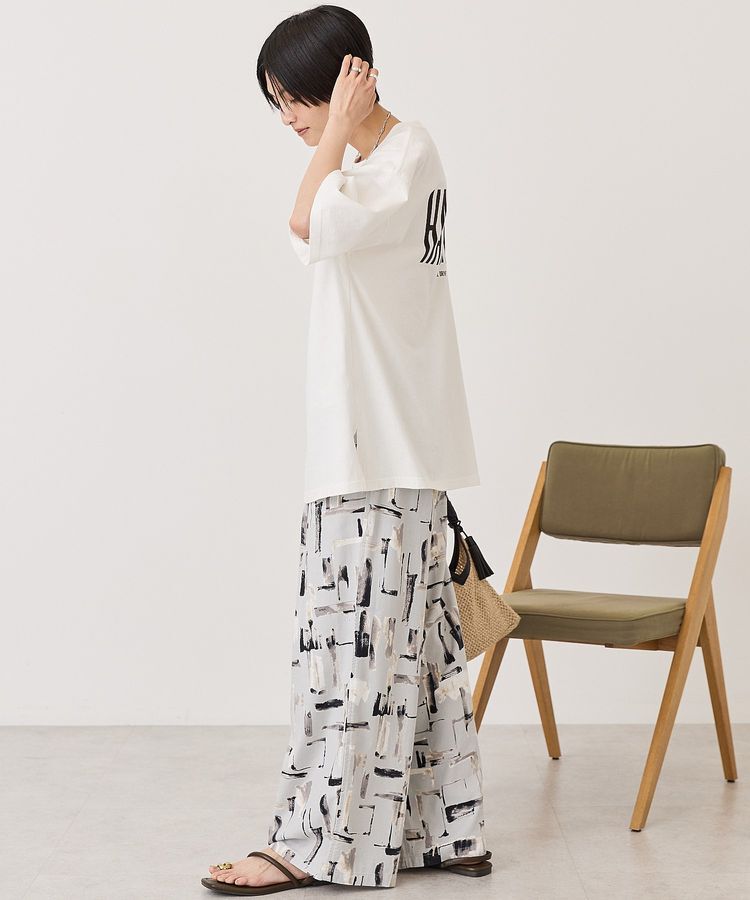 AMERICAN HOLIC「バックロゴルーズTシャツ」|Tシャツ・カットソー|