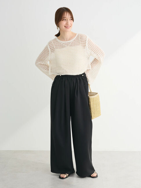 Green Parks「・SUGAR　SPOON　クロシェロングスリーブ」|Tシャツ・カットソー|