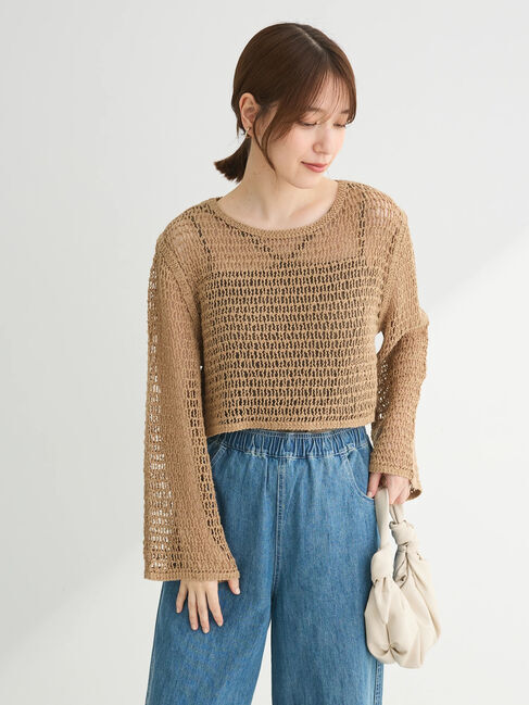 Green Parks「・SUGAR　SPOON　クロシェロングスリーブ」|Tシャツ・カットソー|