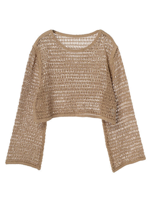 Green Parks「・SUGAR　SPOON　クロシェロングスリーブ」|Tシャツ・カットソー|