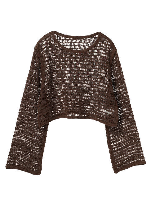 Green Parks「・SUGAR　SPOON　クロシェロングスリーブ」|Tシャツ・カットソー|